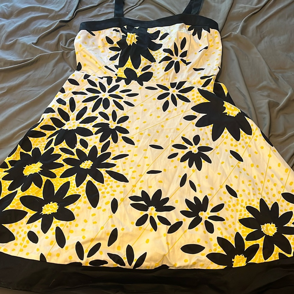 Pretty Sunflower Sundress EUC